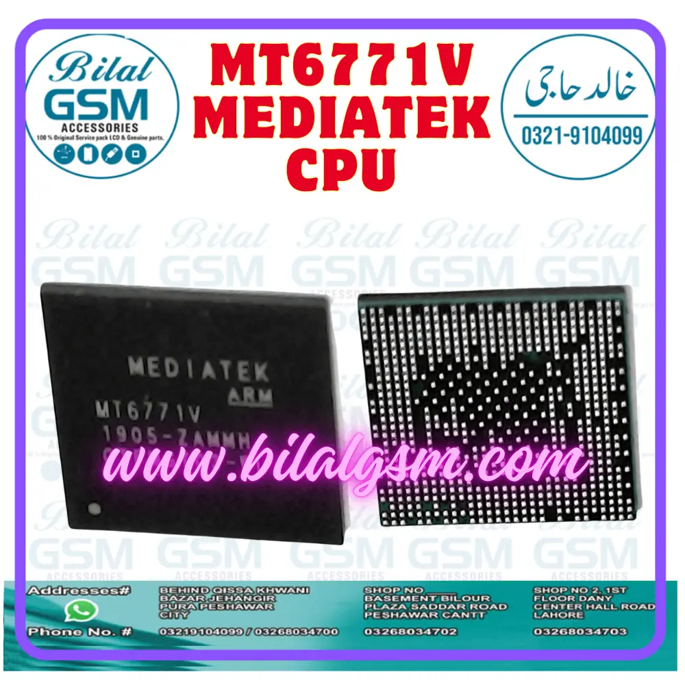 MT6771V MediaTek CPU (Helio P60) for Vivo V11, Realme 3i &amp; Nokia 5.1 Plus &ndash; Best Price in Pakistan - BilalGSM Emmc &amp; RAM CHIP